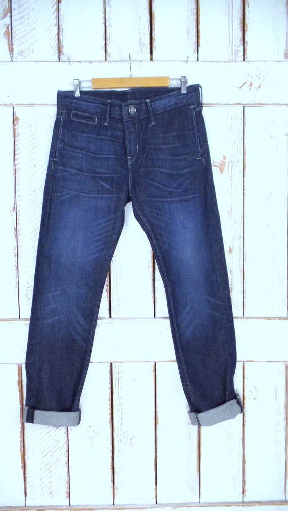 Vintage 508 dark blue Levis denim jeans/regular t… - image 2