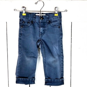 Kids/boys/girls/childrens 514 Levis blue corduroy pants/chords/cords/corduroy bottoms/2T/2 toddler