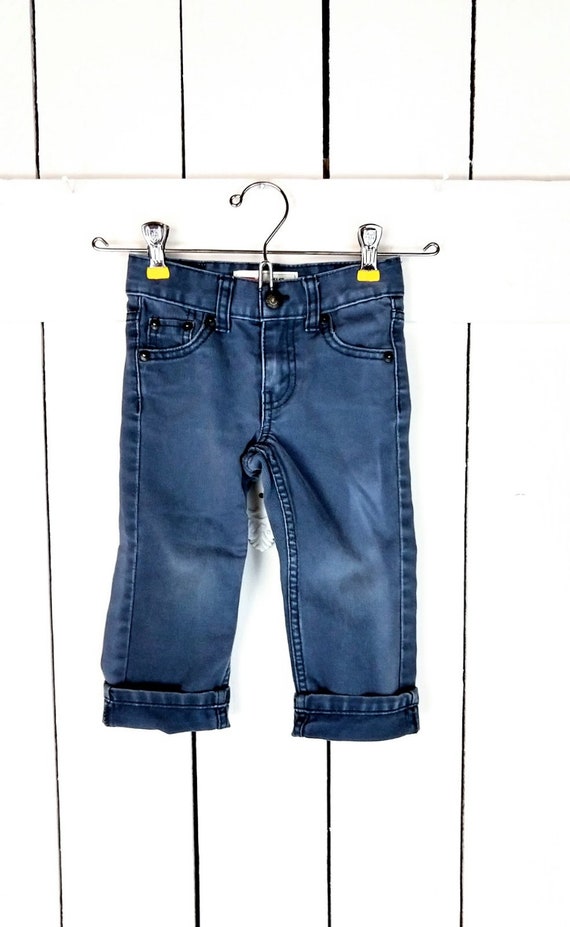 Kids/boys/girls/childrens 514 Levis blue corduroy… - image 1