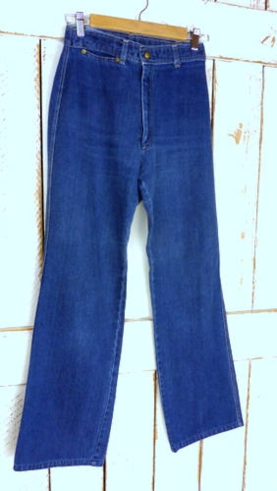 Vintage Lord Isaacs zipper fly high waist denim j… - image 3