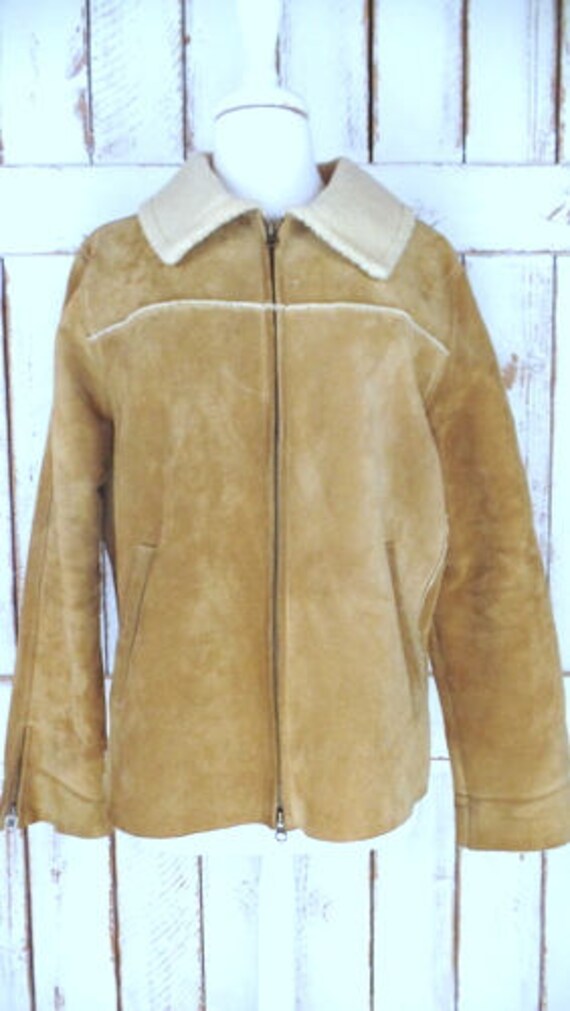 gap suede jacket
