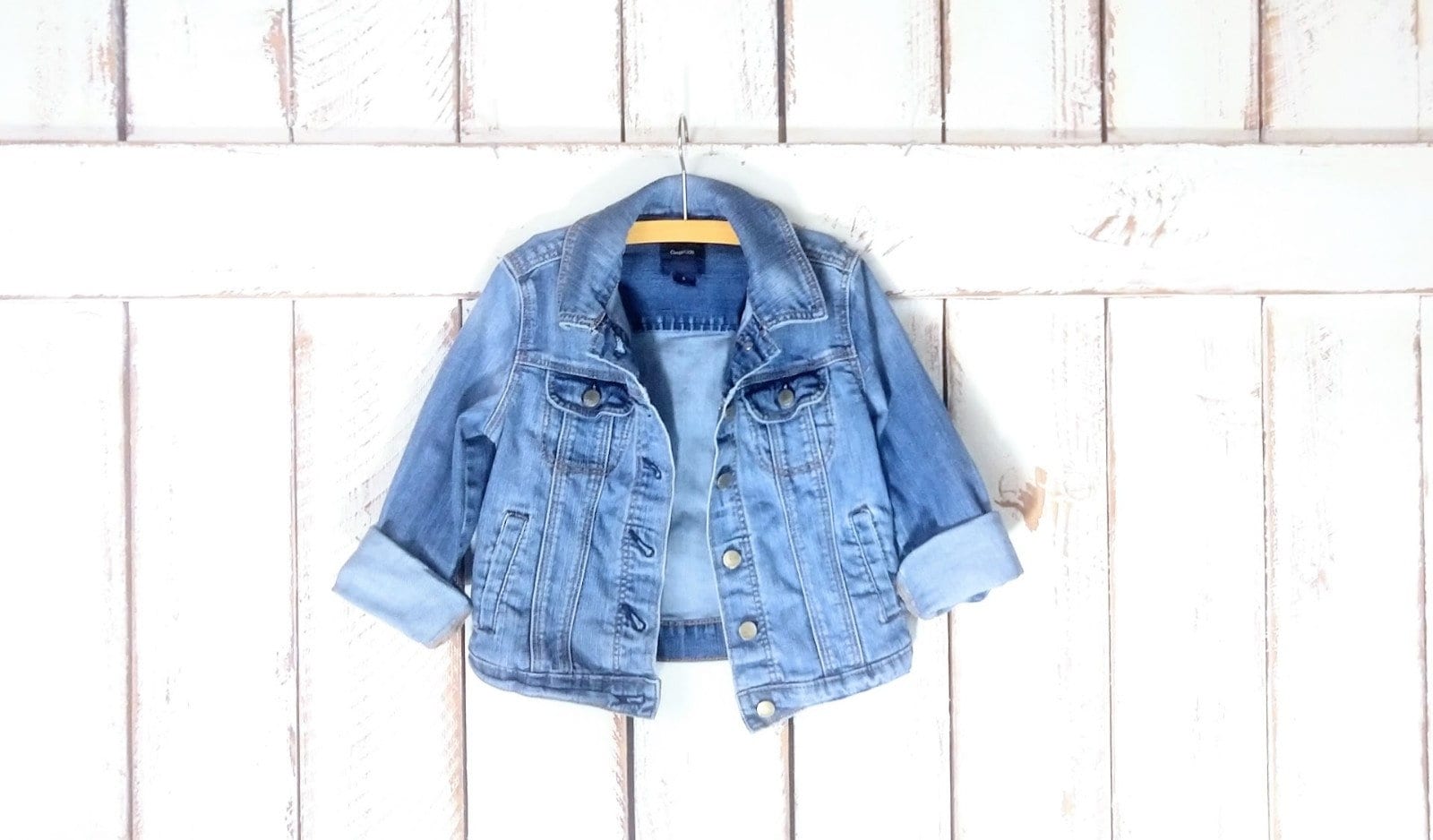 ジャケット・アウター 90s OLD GAP light ounce denim anorak JKT Denim Ripstop Oversized Anorak Zip Jacket | Gap