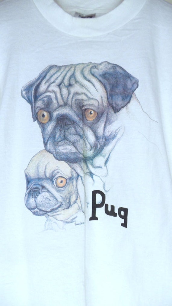 Vintage Pug T-Shirt Vintage Pug T-Shirt