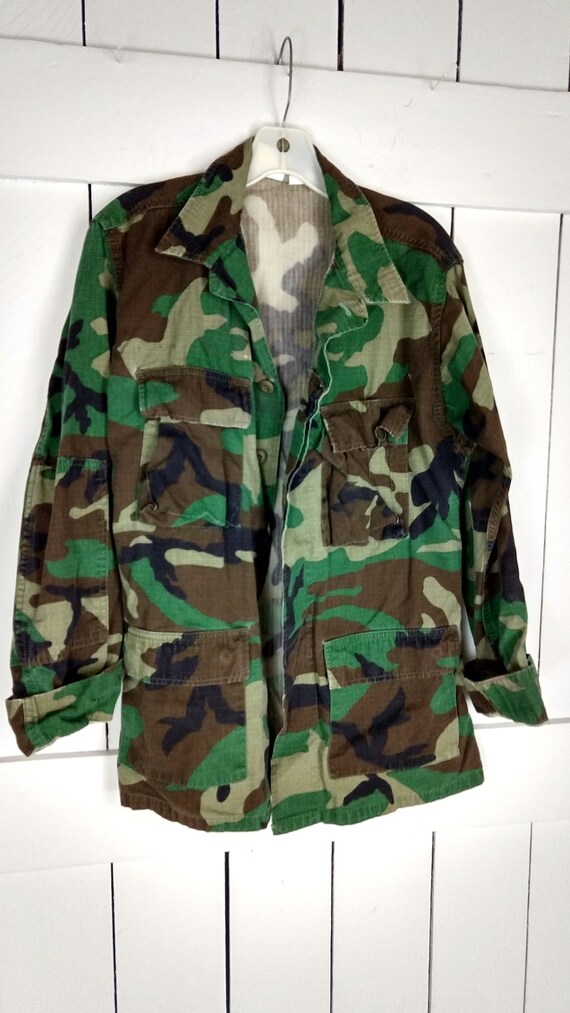 Army green camo camouflage marines military field… - image 2