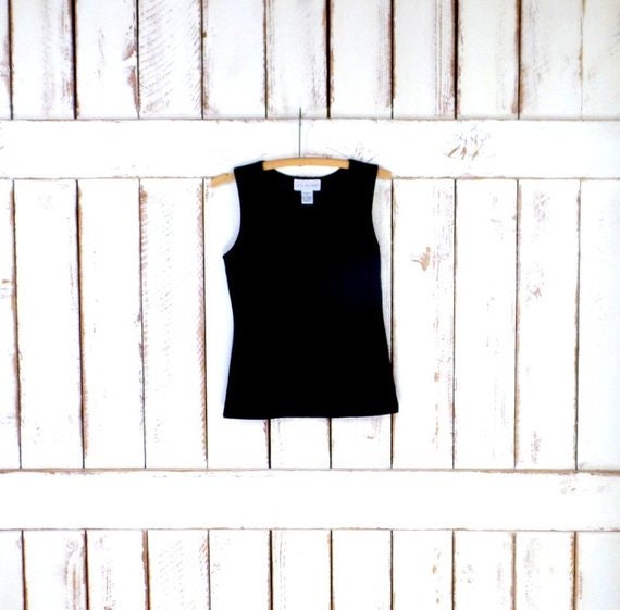 90s Velvet Midnight Tank (M)
