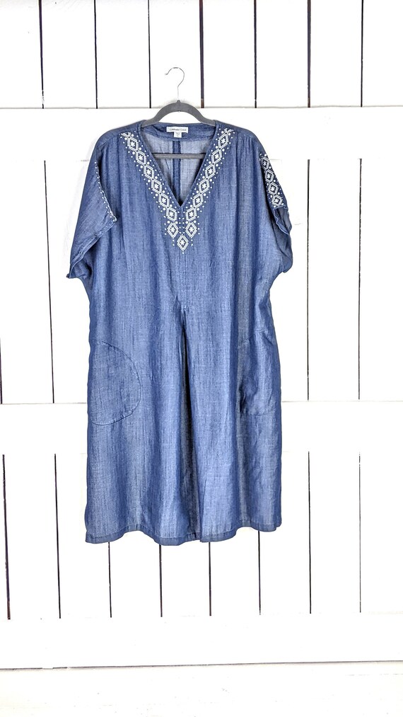 Coldwater creek denim dress hotsell
