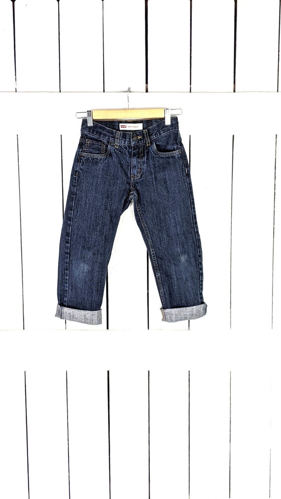 Kids 505 Levis regular fit blue denim jeans 8 regu