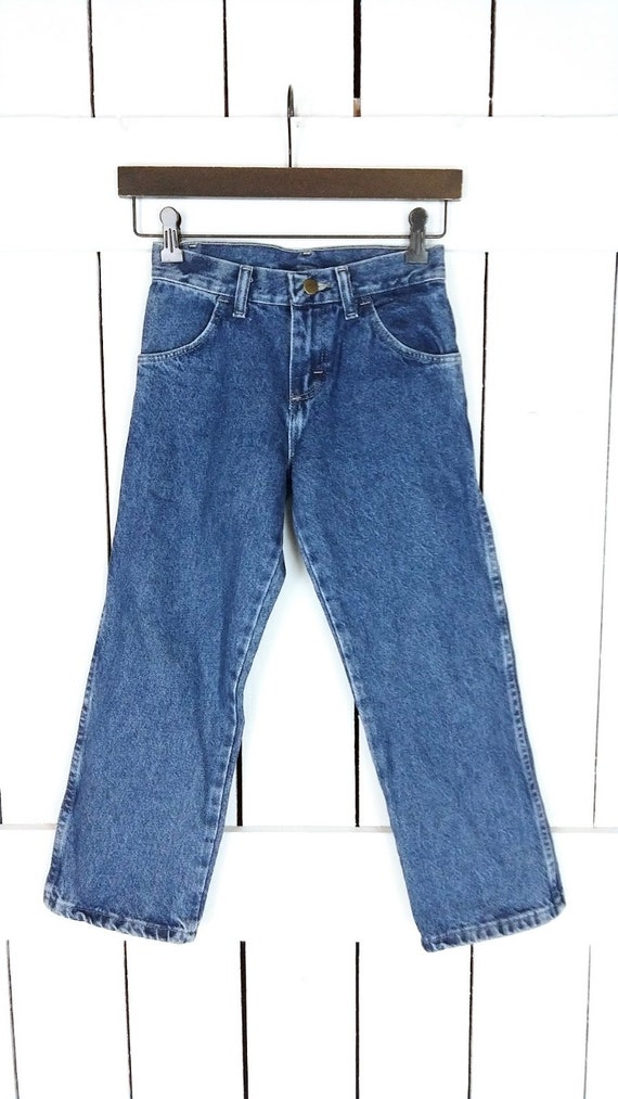 Kids/childrens straight leg Rustler denim jeans/d… - image 3