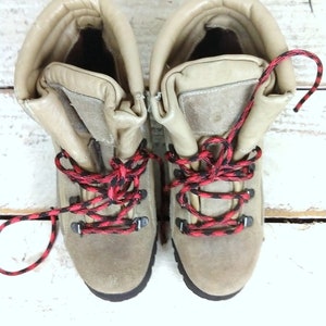 Womens tan leather suede Dexter hiking trail boots