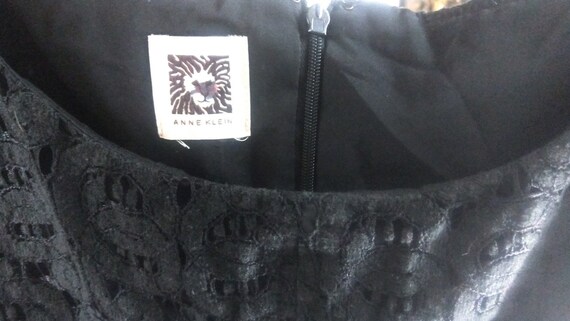anne klein black lace dress T-Shirt Dress Black / XX-LARGE