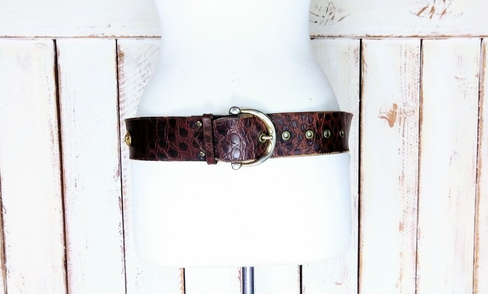 [JILLSTUART]★25SS★LOGO DECORATED LEATHER CHAIN BELT Jill Stuart | Accessories | Jill Stuart Wide Belt With Gold