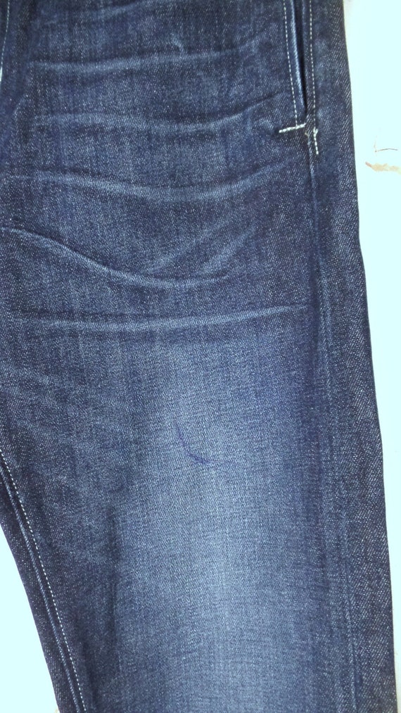 Vintage 508 dark blue Levis denim jeans/regular t… - image 3