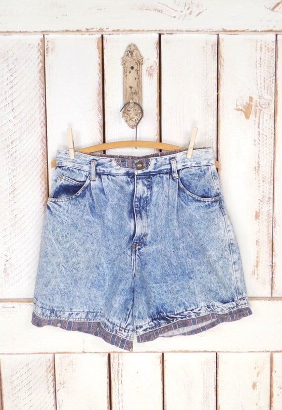 Blue acid wash denim - Gem