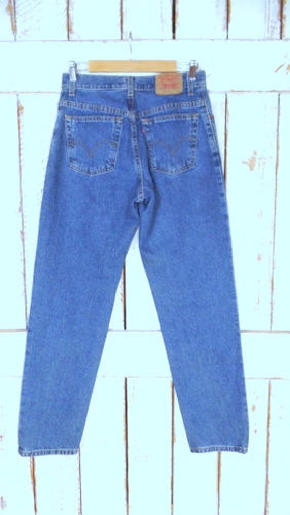 Vintage 550 classic relaxed zipper fly denim jean… - image 5