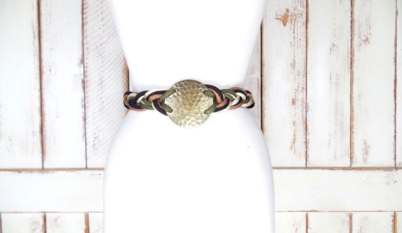 Vintage 80s Mixed Metal Medallion Belt | Statement Floral Disc & Braided Cord Medallion Belt 80s - Etsy main image 4