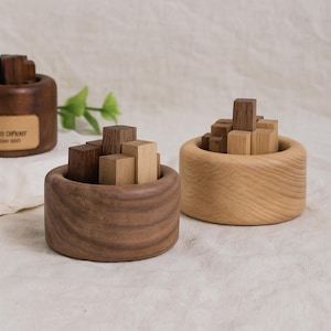 Minimalist Wooden Reed Diffuser: Natural Home Aroma Dispenser
