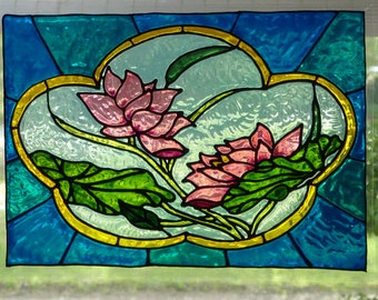 Water Lilies  window cling