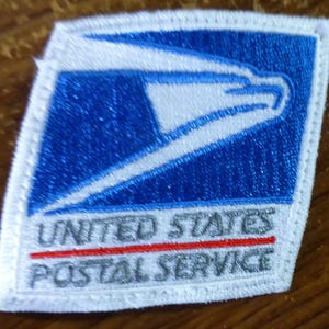 Vintage United States Postal Service Patch - Over 10 Years Old