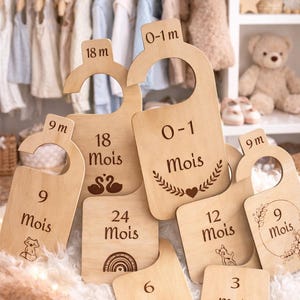 Séparateur de dressing / cintre penderie bébé