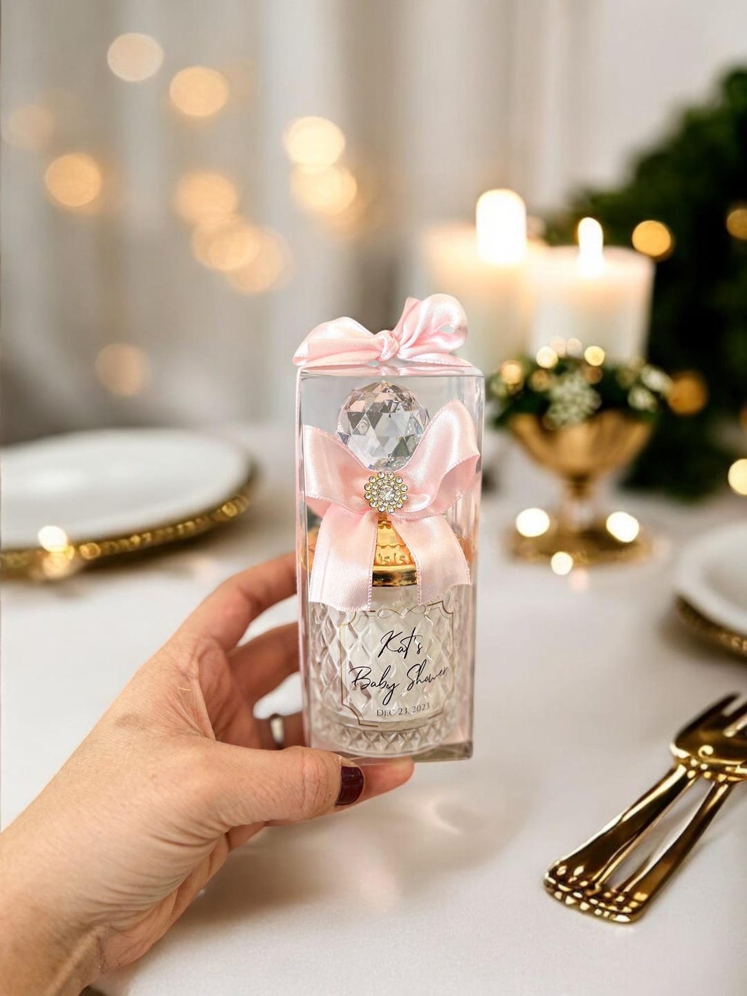 Luxury Wedding Candle Favor for Guest in Bulk • Bridal Shower Favors ...