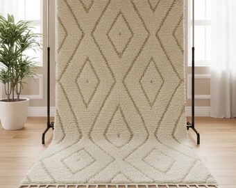 Marockansk ullmatta – Berberiska rombmönster