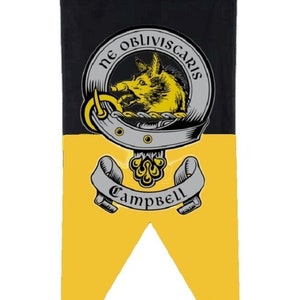 Coat of Arms Pennant Knight Flags Medieval Banner, artist custom designed flag from your family crest, clan crest- shield of arms