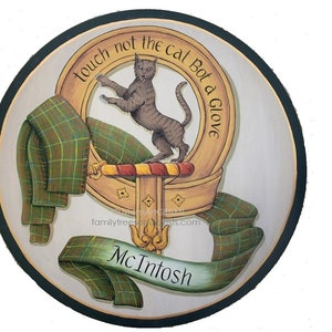 Wappentafel, Wappenscheibe mit Familienwappen - Wappen malen lassen