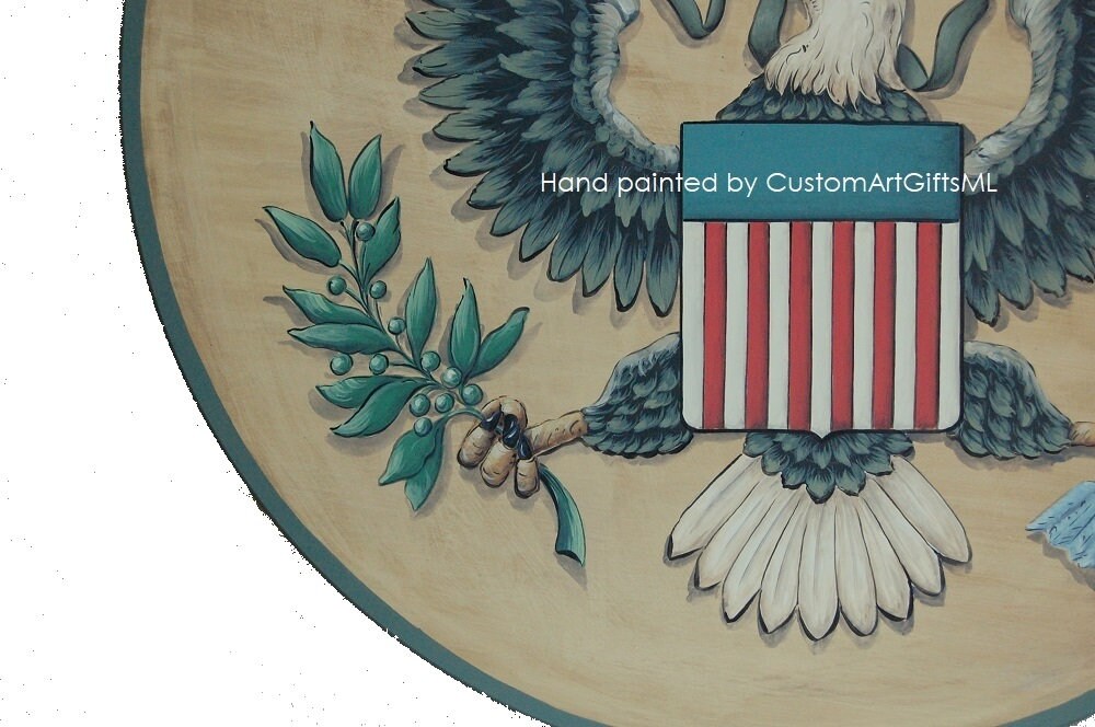 The Great Seal of the United States of America Detailed US State