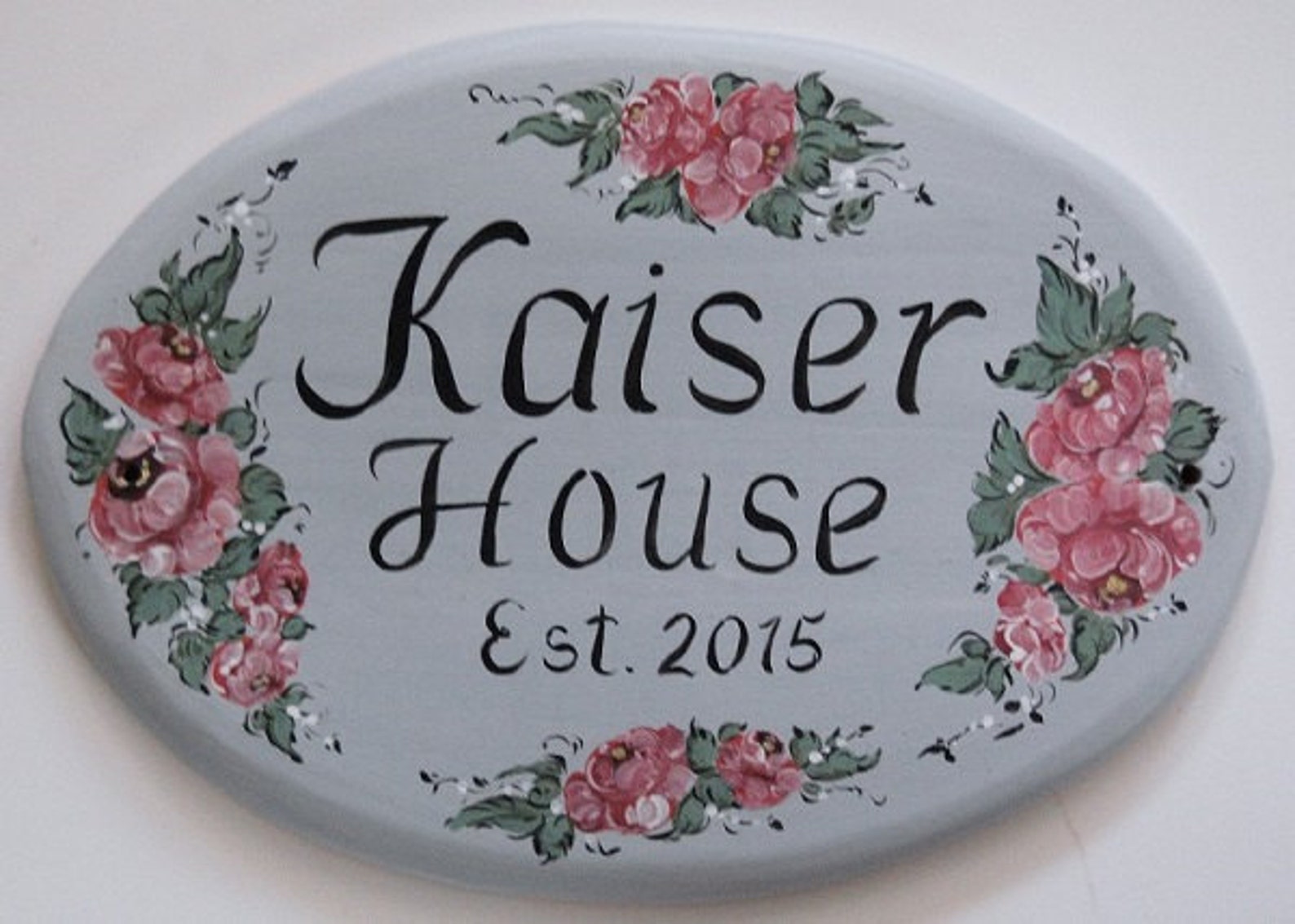 Custom Ceramic House Address Plaque Ceramic House Sign Etsy