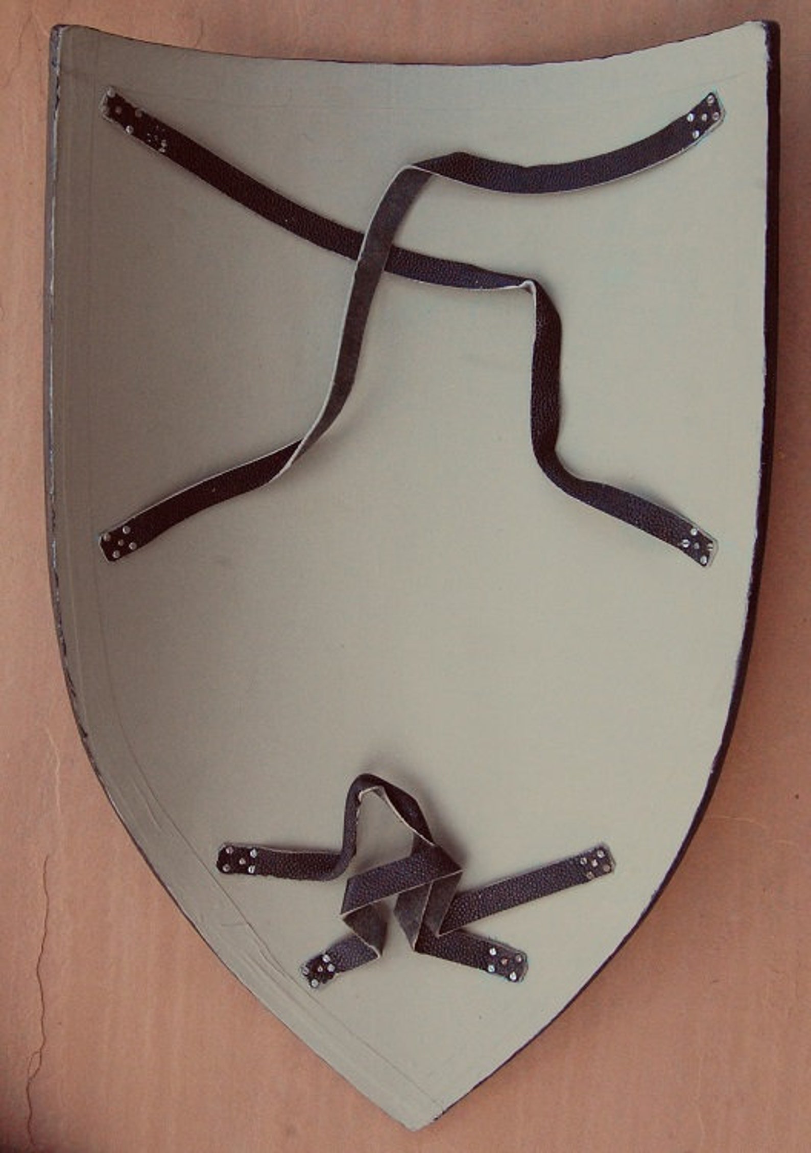 Wooden heater knight shield SCA Coat of Arms shield Family Etsy