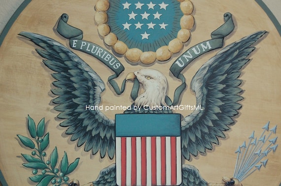 The Great Seal of the United States of America Detailed US State