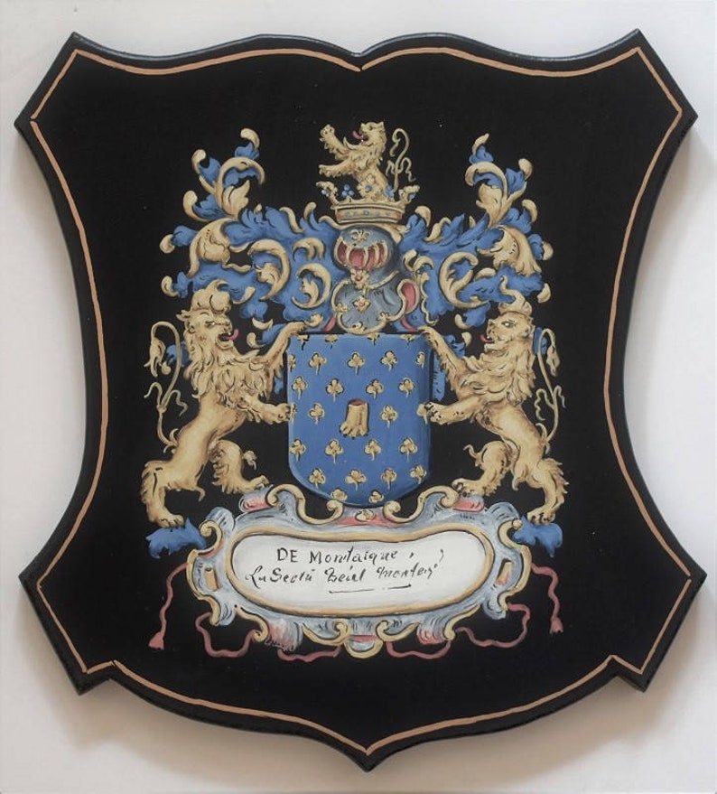 Family Coat of Arms Wall Plaque Custom Family Crest 17 X 18 Etsy