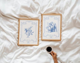 Alice in Wonderland Nursery Art Set