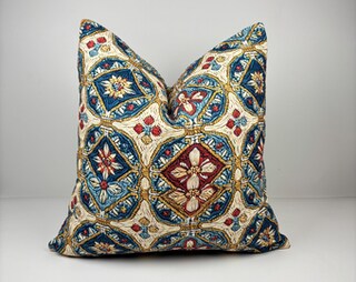 ABAKUHAUS Federa Cuscino Marocchina 50x50 Cm – Motivo Orientale Hippie, Copricuscino Quadrato In Poliestere