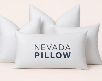 Throw Pillow Inserts | 18 Size Options, Hypoallergenic Fabric | Home Cushion Inserts with Hidden Zipper