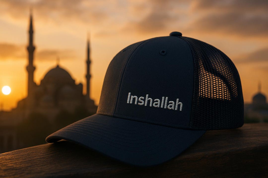 Ma Sha Allah Embroidered Cap Islamic Headwear for Everyday Elegance-White main image 1