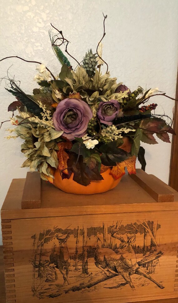 Ceramic Pumpkin centerpiece