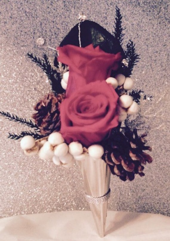 Christmas boutonniere