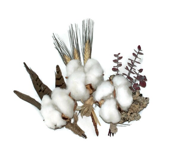 Cotton boll boutonnieres
