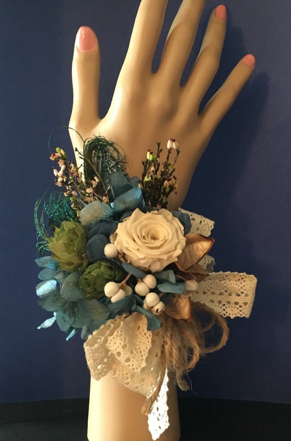 Preserved rose corsage