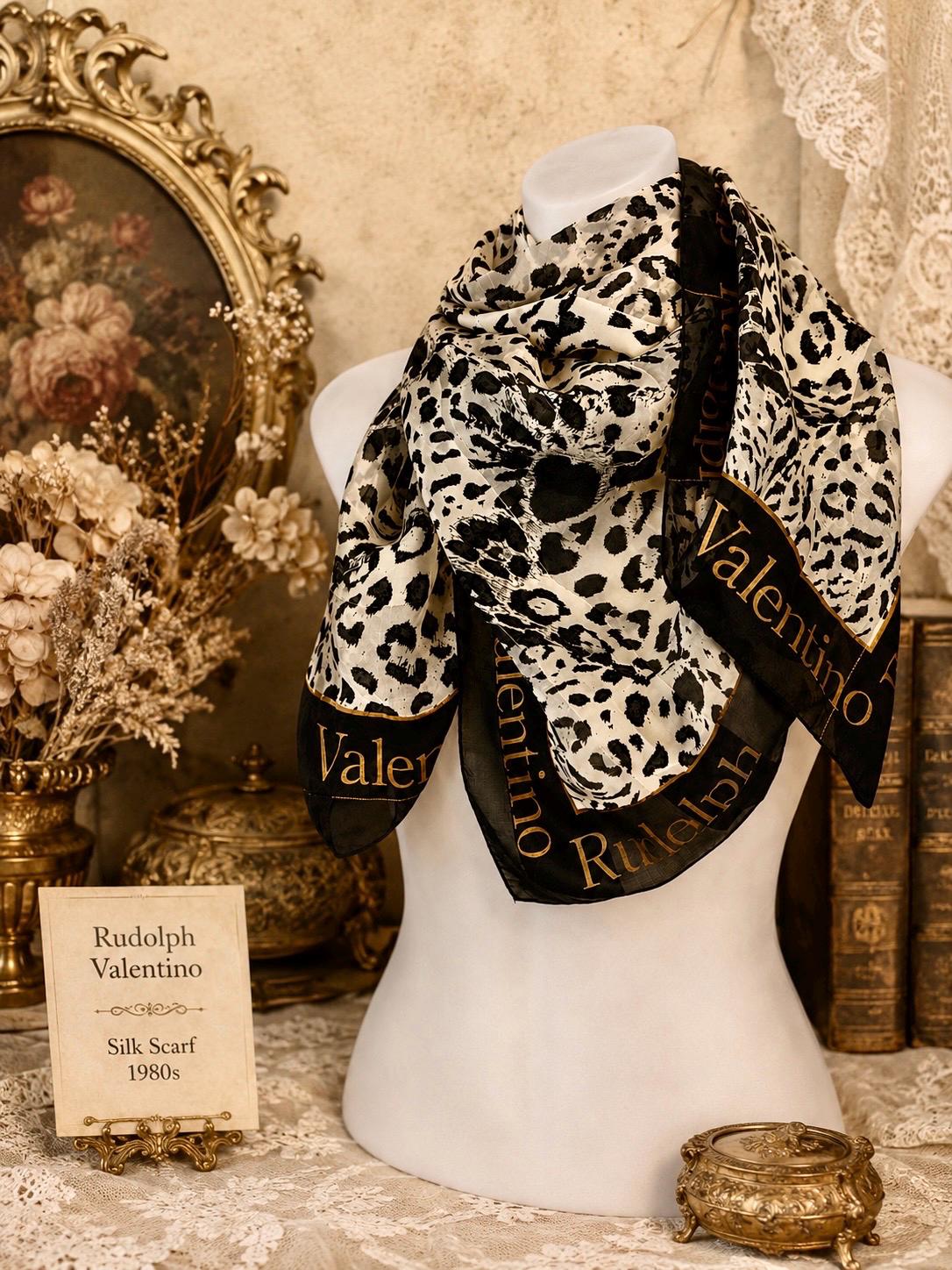 Valentino Scarf - Etsy