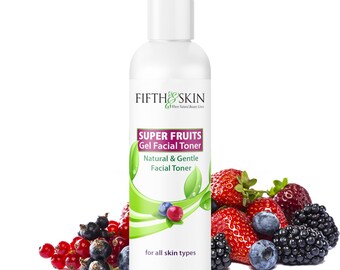 Super Fruits Facial Toner | Anti-aging | All Natural | For ALL Skin Types | Certified Cruelty Free | Paraben Free | Gluten Free | 7 oz