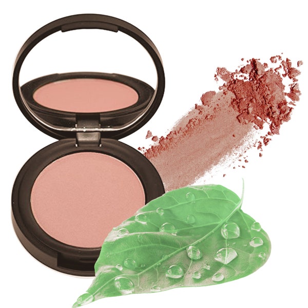 Better'n Ur Cheeks Mineral Blush - All Natural - 75% Organic Ingredients - Toxin Free - Talc Free - Vegan - Certified Cruetly Free