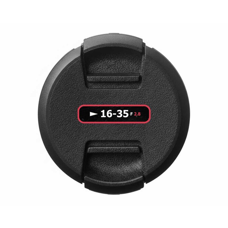 High-resolution Printable Lens Sticker Indicator Pack for Sony E-mount ...