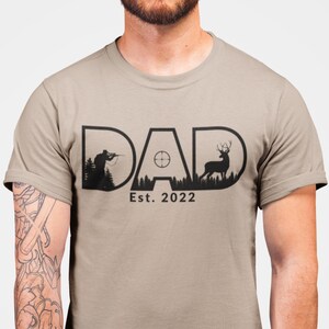 Hunting Dad Tee, Father&#39;s Day Gift, Outdoor Lover Shirt, Hunting Enthusiast Top, Hunter Lover Tee, Hunting Shirt, Funny Husband Shirts