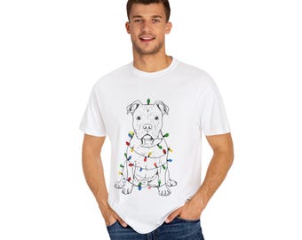 T-shirt de Noël pour chien : vêtements de vacances unisexes