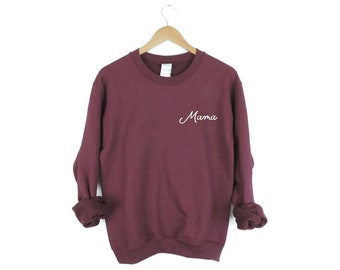 New Mama Crewneck Sweatshirt // Size S-3XL // You Pick Color