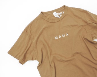 New Mama Vintage Mineral Wash T-Shirt // Size S-3XL // You Pick Color & Size