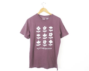 New Floral Motherhood Comfort Colors T-Shirt // Size S-3XL // You Pick Color & Size