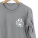 New Chi Omega Comfort Colors Lightweight Crewneck // Size SMALL // READY to SHIP